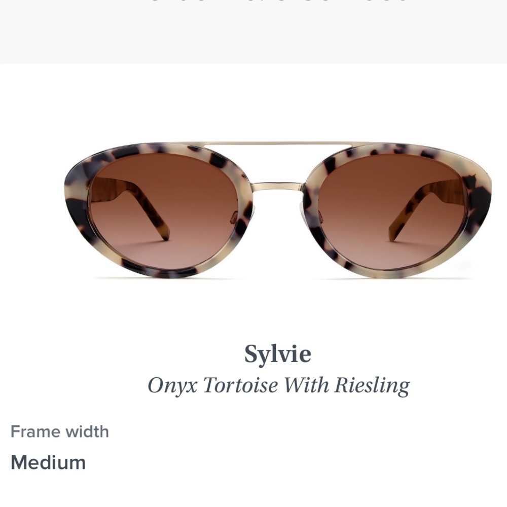 WARBY PARKER “Sylvie” in Onyx Riesling (discontinued!)
